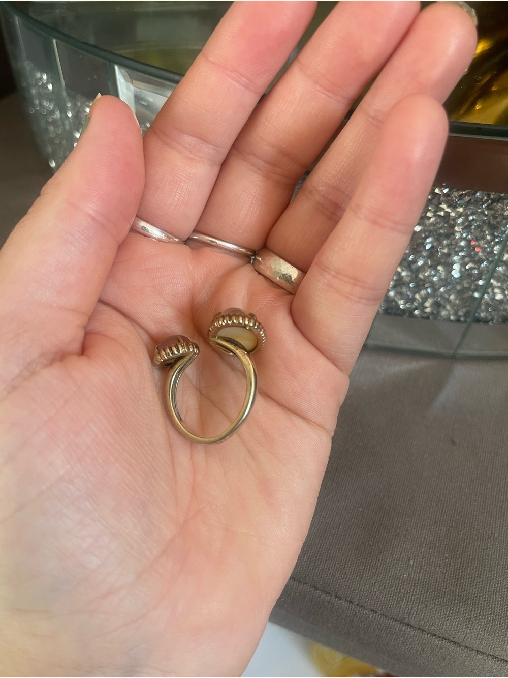 Two stone ring - Picture 9 of 10